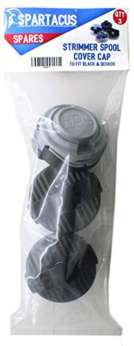 Spartacus 3x Strimmer Heavy Duty Line Cap Cover Fits Black & Decker GL7033 GL8033 GL9033