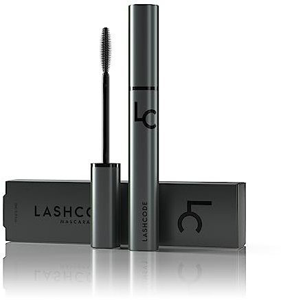 Wimperntusche Lashcode Mascara 10ml - Verlängernde und verdichtende Wimperntusche, stimuliert das Wimpernwachstum