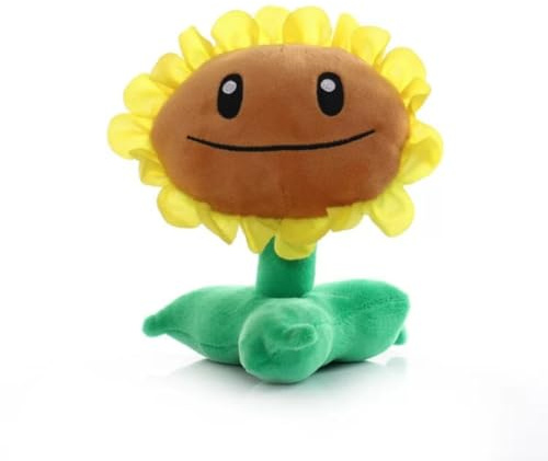 LAARNT 20cm Simulation Cartoon Sonnenblume Plüsch Spielzeug Sonnenblume Kissen Pflanze Form Plüsch Puppe
