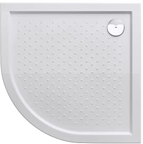 Durovin Bathrooms 900 x 900 x 40mm Shower Tray Anti Slip Surface,Acrylic Material, Quadrant Shape