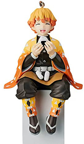 XESAGSNV Ghost Slayer Anime Cartoon Charaktere Puppe Modelle Statue Sammlerstücke Geschenke für Fans (Agatsuma Zenitsu)
