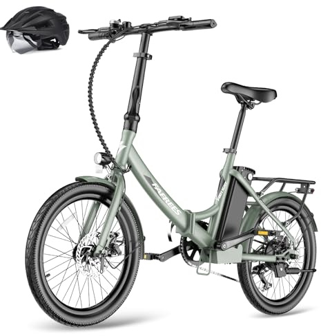 Fafrees F20 Light E Bike Herren 20 Zoll mit 36V 14,5AH Akku 250W, [ Offiziell ] E-Bike Damen Pedelec Elektro Klappbar Elektrofahrräder 120kg Max. 25km/h, Citybike bis 55-110KM für Pendeln