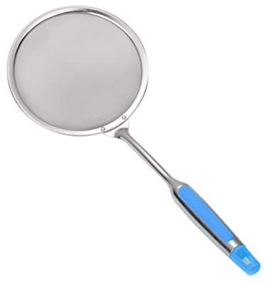 UNbit Espumadera de Cocina, colador de Acero Inoxidable, colador Ultrafino de Malla, colador pequeño for el hogar, Ideal for filtrar, tamizar y escurrir