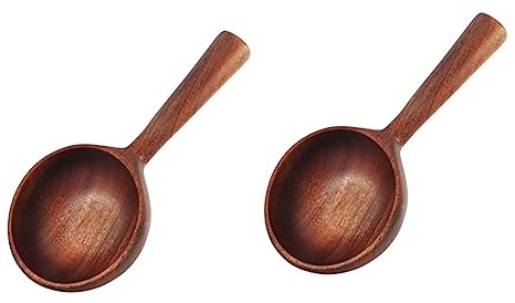 Alipis 2 Pz Paletta di legno paletta per il bucato paletta acqua calda sauna comoda paletta per l'acqua accessorio per la casa Multifunzione cucchiaio di legno piccoli strumenti Mestolo
