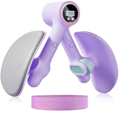 Hip Trainer Exerciseur, Appareil De Musculation des Cuisses, Entraîneur De Muscle Pelvien, Entraîneur De Cuisse Exerciseur De Plancher Pelvien Entraînement des Hanches pour Femme, pour Jambes, Bras