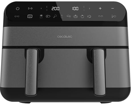 Cecotec Freidora de Aire 9 L Cecofry Advance 9000 Full Inox 2800W
