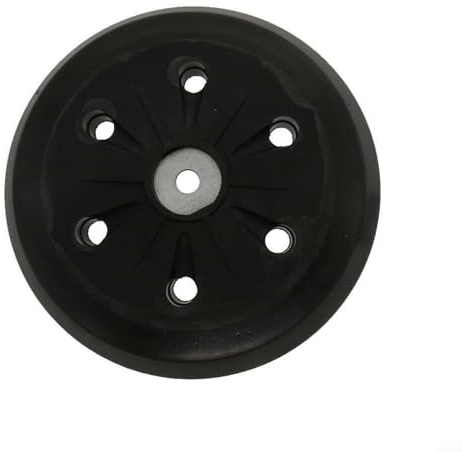 CNANRNANC Lot de disques abrasifs de 150 mm à 6 trous pour ponceuses électriques, Metabo SX pour série E, tampon d'interface en mousse moyenne-dure