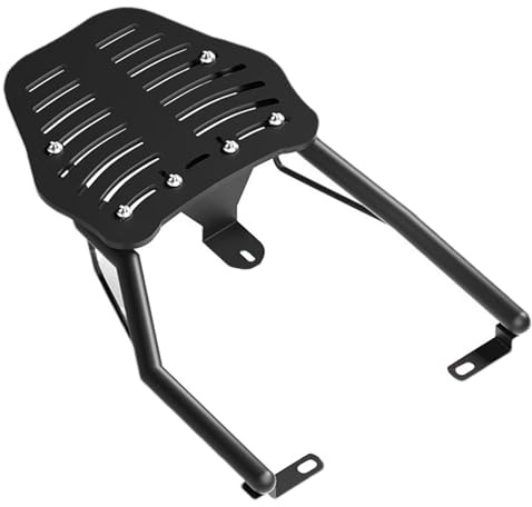 Porte-bagages De Moto – Support De Montage De Boîte Arrière, Cadre De Support Amovible | Accessoire De Système De Transport De Charge Lourde Réglable Avec Ajustement Sécurisé Pour Les Déplacements Dom