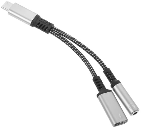 Tofficu Adaptador USB- Auxiliar Carga Rápida 30w y Diseño, Compatible para Viajes y Uso Profesional, Material Abs y Aleación de Zinc
