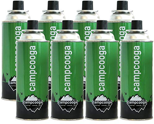 227 Gramm Gaskartuschen 4 bis 28 Stück Camping Butan MSF1a für Gaskocher Bunsenbrenner (8 Kartuschen)