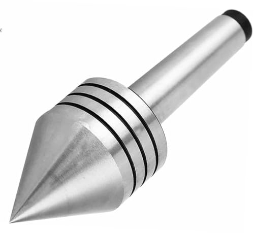 Herramienta de torneado de torno de madera - MT2 Heavy Duty Live Bearing Tailstock Center Herramienta de torneado de torno de madera de metal
