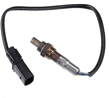 QUARKZMAN Sensor De Oxígeno Para Seat Cordoba 2002 1Pc | Negro, Plástico/Metal, Oe 036906262T, 6 Pines, 66Cm, M18X1.5, Para Skoda Fabia 1999-2008
