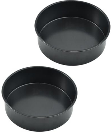 Cabilock Moldes Para Hornear Pasteles Redondo 6 Pulgadas Acero Inoxidable Fondo Removible