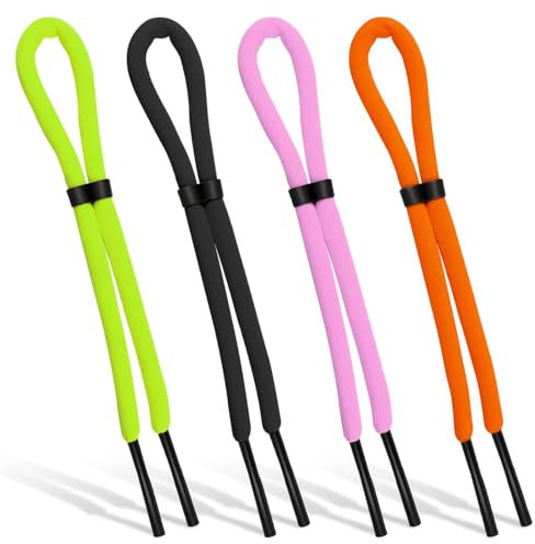 4 Pcs 26 inch Floating Sunglasses Strap, Adjustable Sunglasses Retainer Anti-Lost Eyeglass Straps for Water Sports Boating Kayaking Surfing Men Women.sunglasses strap
