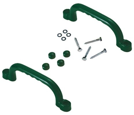 POXZSFX Outdoor Playset Grab Handle Providing Safety Features To Kids Playtime Enjoyment Outdoor Playhouse Treehouse Attachment Jungle Gym Swing Playground