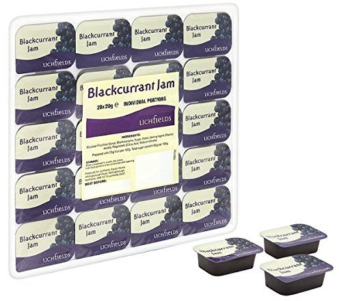 20 x Grosella Jam â €  20 x 20g porciones individuales