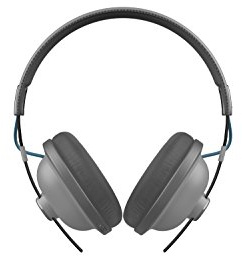 Panasonic RP-HTX80BE-H Bluetooth Kopfhörer (Kopfhörer Retro, 24 h Akkulaufzeit, Over-Ear, Quick-Charge, Sprachsteuerung) grau