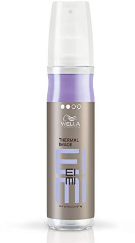Wella EIMI Thermal Image Hitzeschutzspray – schützendes Haarspray mit Zwei-Phasen-Formel – flexibler Halt für einen natürlichen Look beim Haarstyling – 1 x 150 ml