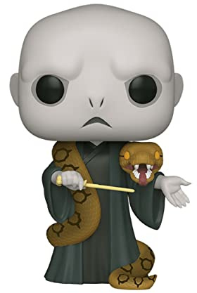 Funko Pop! HP: Harry Potter - 10 Lord Voldemort mit Nagini - Vinyl-Sammelfigur - Geschenkidee - Offizielle Handelswaren - Spielzeug Für Kinder und Erwachsene - Movies Fans