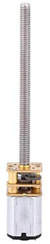 Tyenaza Motore con Asta a Vite, Motore con Vite a ricircolo di Sfere, motoriduttore Motore a Vite Senza fine Motore con Asta a Vite Accessorio per Vite a ricircolo di Sfere 6V(1000)