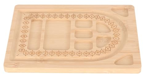 Changor Perlen Designbrett, Mehrzweck Perlenbrett aus Holz aus Edelstahl für Zuhause, CHANGORI2GHXVDCG9