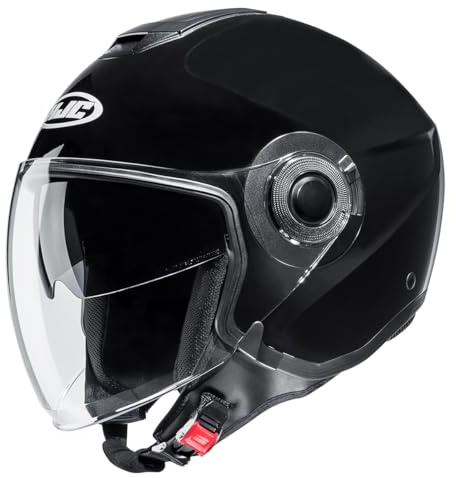 HJC, Casque Moto Jet i40N UNI Métal Noir, M