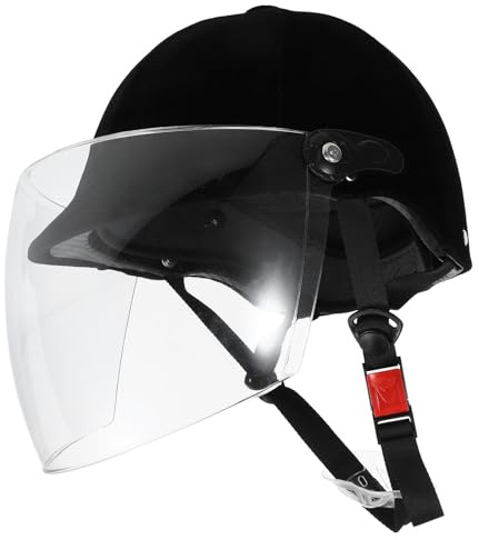 INOOMP Kids Horse Riding Helmet for Children, Equestrian Safety Hat with Ventilated Summer White Shell, Lightweight Sports Helmet for Boys and Girls Outdoor Riding Protection