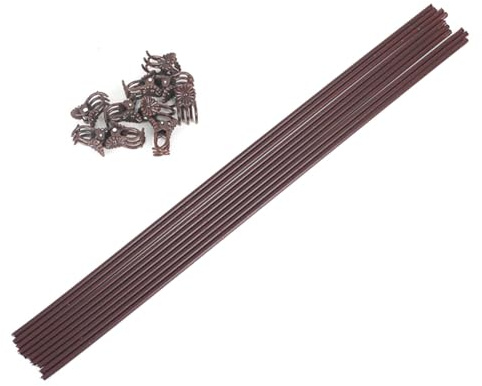 Ggnaxivs 10 STK. Pflanzenstützen für Zimmerpflanzen 50cm Pflanzenstäbe, Biegsames Metall-Steel, Wie Abgebildet