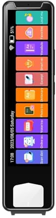 AIRYSSFU Smart Translator, Offline Smart Language Translation Pen Scanner Voice Translator Machine Arabic for Quran 134 Languages Intelligent Translator(Nero)