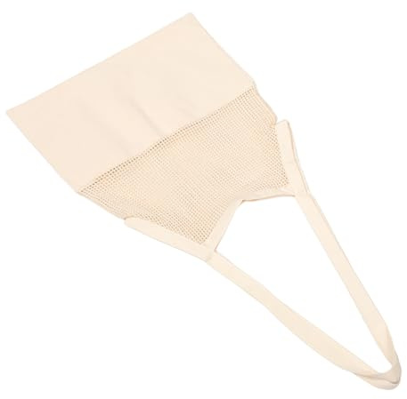 VERDANVERSE Mesh Baumwoll Einkaufsbeutel Wiederverwendbare Netz Tragetasche Für Gemüse Und Obst Großer Faltbarer Stoffbeutel Für Täglichen Einkauf