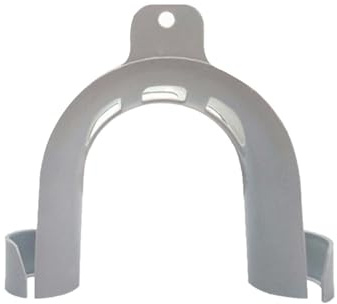 U-Shaped Drain Hose Hook, Plastic Washing Machine & Dishwasher Drain Outlet Holder, U-Bend Hose Support Clip for 20–26mm Pipes, Anti-Kink Water Pipe Guide for Home Appliances (Gray)