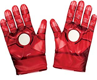Rubie's Official Marvel Avengers Assemble Iron Man Child Gloves,- One Size, Red Halloween