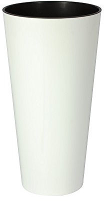 Maceta Alta Mod. Mod ar 300. 30x57 cm. Blanco
