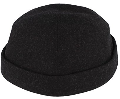 Bullani Docker Cap Docker Mütze Seemannsmütze aus 100% Wolle Kappe Made IN Germany Cap Bequem & Hautverträglich