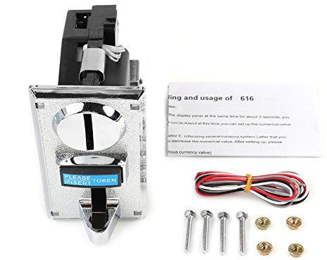 Socialme-eu Münzzähler Mehrere Münzauswahl Slot Mechanismus Verkaufsautomat