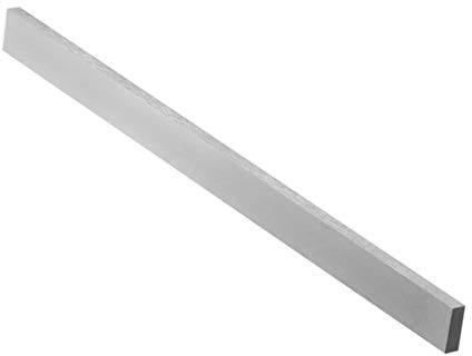 sourcing map taladro metal HSS herramienta de torno cortador cuadrado de giro blanco para molino esmeriladora de 6mmx14mmx200mm