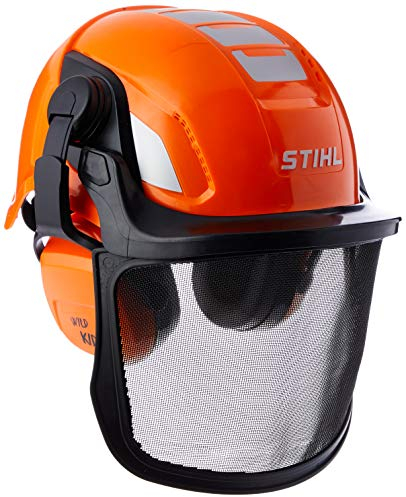 Stihl Unisex Kinder Helmset Spielzeughelm, Orange, Einheitsgröße