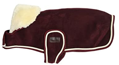 Kentucky Dogwear - Hundemantel - Schwerer Fleece - Bordeaux - Größe (M) - 44-50cm