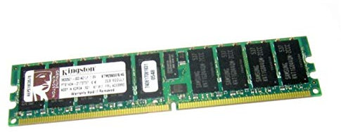 2 GB RAM Servidor Kingston KTM2865SR/4G DIMM ECC Registered DDR2 PC2-3200R 400 Mhz