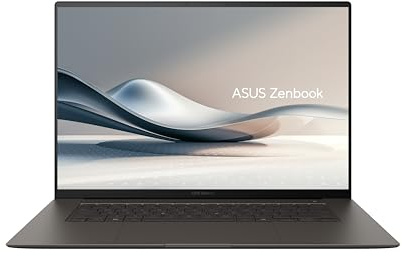 ASUS Zenbook S 16 OLED UM5606WA-RK297W - Ordenador Portátil 15.6 WQXGA+ 120Hz (AMD Ryzen AI 9 HX 370, 32GB RAM, 1TB SSD, Radeon 890M, Windows 11 Home) Gris Zumaia - Teclado QWERTY español