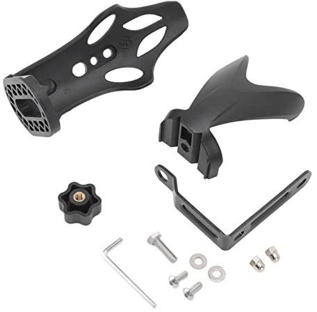 QANYEGN Plastic Bike Water Bottle Cage, Lightweight and Durable Cup Holder, Bike Bottle Cage for Hydration on the Go.(Rearview Mirror Fixing)