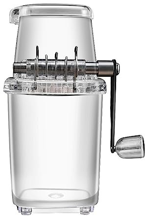 Maquina de hielo Trituradora De Hielo Manual, Mini Máquina De Afeitar De Hielo, Picadora Manual De Cono De Nieve, Máquina For Hacer Batidos, Máquina For Romper Bloques De Hielo