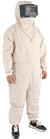 Combinaison De Protection Ventilée Combinaison De Protection Complète Équipement De Travail Respirant Vêtements De Travail De Sécurité Combinaison De Sablage Avec écran Facial En Verre Transparent Pou