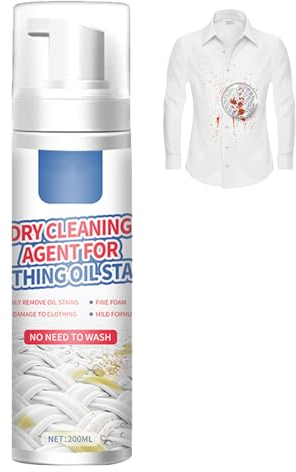 Nettoyeur à Sec Pour Vêtements,Nettoyage À Sec Vetement Spray,Sec Vetement Spray Détachant à Sec,Détachant Textile à Sec,Nettoyage à Sec Vetement Nettoyant Sec,Textile Spray Détachant