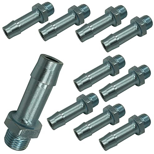 10 Schlauchstutzen M16 M18 M22 für Bremsschlauch 10x4 11x3,5 13x6 Stutzen 10mm 11mm 13mm Druckluftbremse LKW (11x3,5 X M22x1,5)