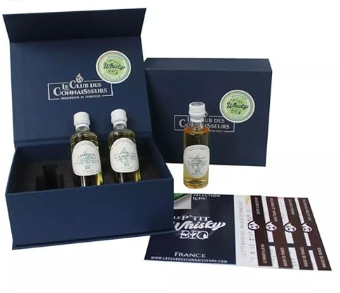 Le P'tit Whisky Bio - Coffret Dégustation Whisky Bio De France 3 x 40ml - Le Club Des Connaisseurs