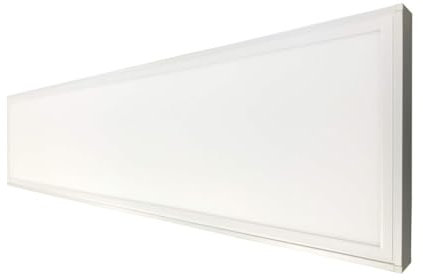 ENERGMiX 40w LED Panel Deckenleuchte Aufputzpanel Aufbaupanel Aufputz inkl. Alu Aufbaurahmen in weiß Eckig|120x30x4,4 cm|Neutralweiß|4800 Lumen