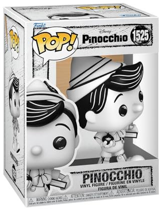 Funko POP! Disney: Sketched - Pinocchio- Vinyl-Sammelfigur - Geschenkidee - Offizielle Handelswaren - Spielzeug Für Kinder und Erwachsene - Movies Fans - Modellfigur Für Sammler