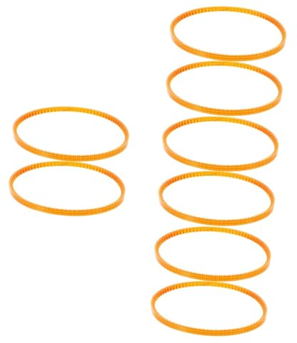 PRETYZOOM 4sets Plastic Belts for Candy Maker Cotton Candy Maker Belts Reusable Indoor Fluff Machine Accessory 2pcs*4