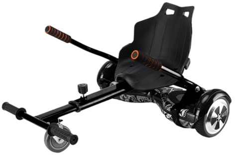 Kart-Sitz Für Hoverboard – Hoverboard-Kart-Sitz, Hover-Kart-Ständer Mit Verstellbarer Rahmenlänge, Allgemeines Hover-Board-Go-Kart-Zubehör Für Kinder Und Erwachsene
